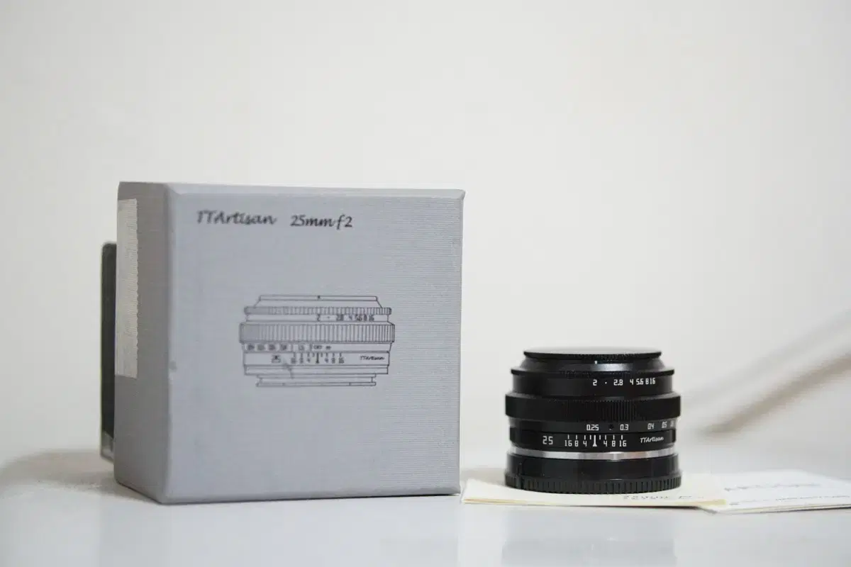 소니 TTARTISAN 25mm f2.0 수동렌즈